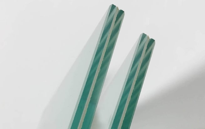 clear laminated glass