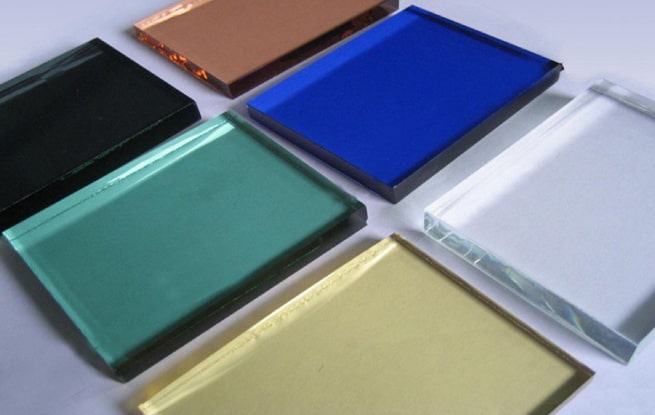 tinted float glass