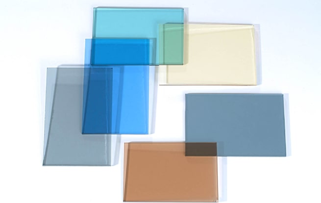 tinted float glass